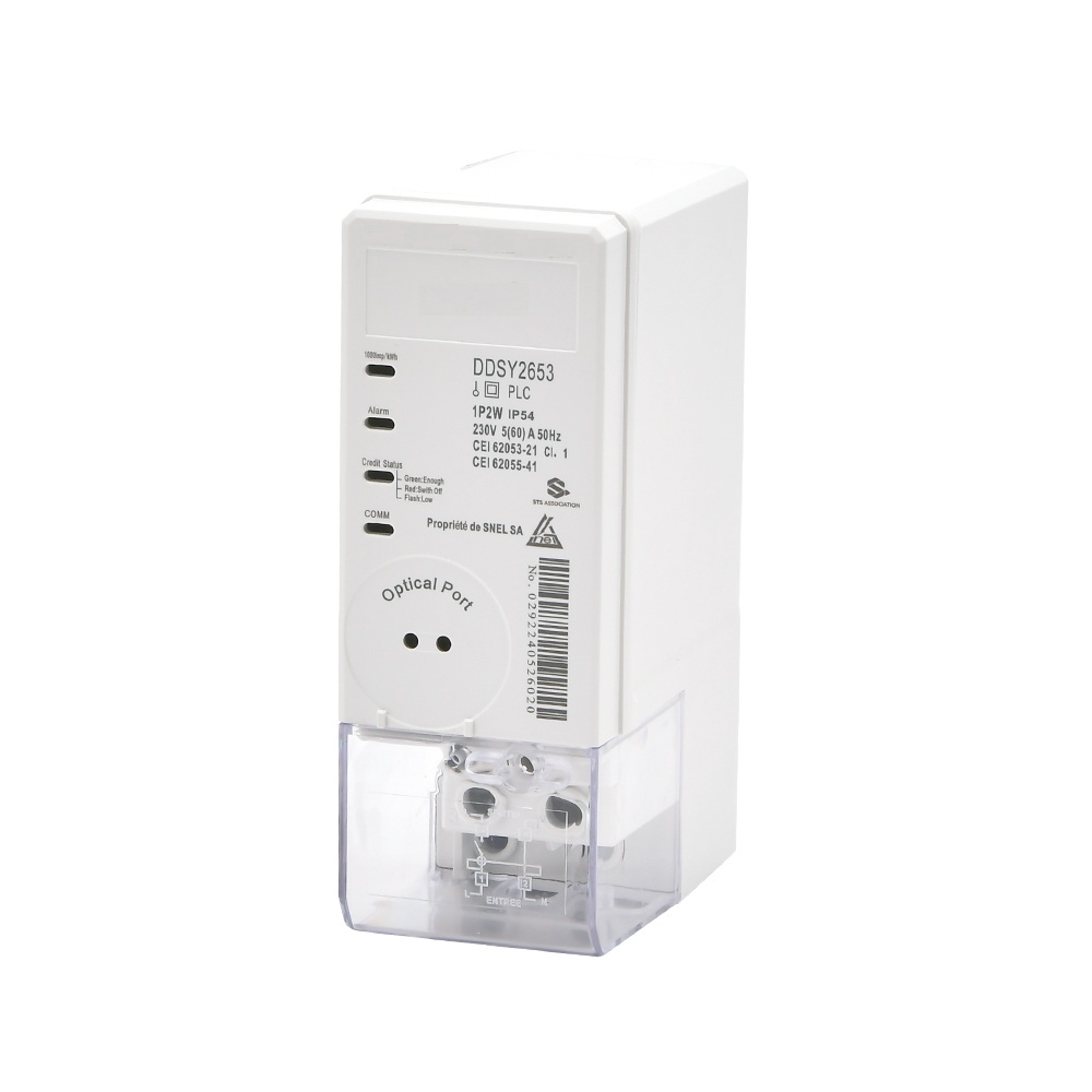 What power consumption operations can be achieved by prepaid energy meters?